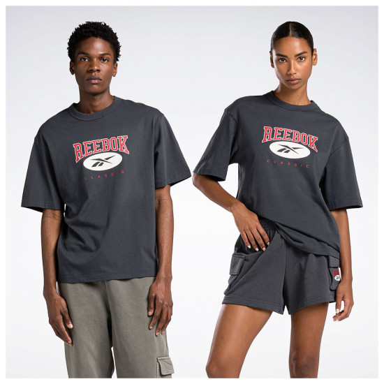 Reebok Unisex κοντομάνικη μπλούζα CL AE BIG LOGO TEE